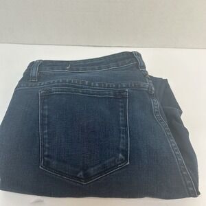 Prana Women's London Mid-Rise‎ Jean Dark Indigo Organic Cotton Size 12/31